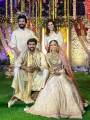 Ram Charan, Upasana Kamineni Konidela @ Rana Daggubati Miheeka Bajaj Wedding Photos