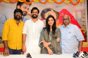 Gireesaaya, Panja Vaisshnav Tej, Ketika Sharma, BVSN Prasad @ Ranga Ranga Vaibhavanga Press Meet Tirupati Photos