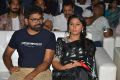 Director Sukumar with Wife Thabitha Bandreddi @ Rangasthalam Pre Release Event Stills