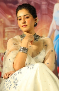 Actress Rashi Khanna Photos @ Aranmanai 3 Movie Press Meet