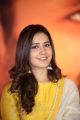 Actress Raashi Khanna Cute Pics in Yellow Churidar