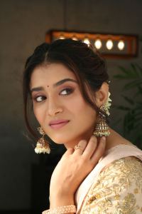 Actress Rashi Singh Cute Saree Photos @ Raj Tarun Movie Opening