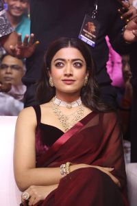 Pushpa 2 Movie Heroine Rashmika Mandanna Saree Pics