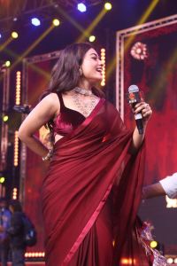 Pushpa 2 Movie Actress Rashmika Mandanna Saree Pics