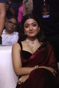 Pushpa 2 Movie Actress Rashmika Mandanna Saree Pics