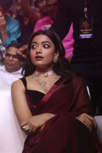 Pushpa 2 Movie Actress Rashmika Mandanna Saree Pics