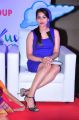 Actress Rashmi Gautham Hot Pics in Blue Mini Dress