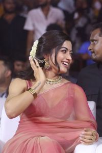 Pushpa 2 Actress Rashmika Mandanna New Saree Photos