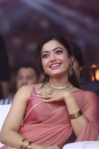 Pushpa 2 Actress Rashmika Mandanna New Saree Photos