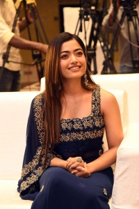 Actress Rashmika Mandanna Pics @ Aadavallu Meeku Joharlu Release Press Meet