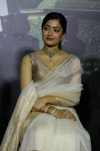 Animal Movie Actress Rashmika Mandanna Saree Images