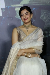 Animal Movie Heroine Rashmika Mandanna Saree Images