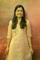 Actress Rashmika Mandanna Cute Smile Images @ Sarileru Neekevvaru Movie Launch