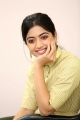 Actress Rashmika Mandanna Pictures at Devadas Film Interview