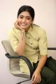 Actress Rashmika Mandanna Pictures at Devadas Film Interview