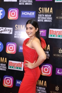 Actress Rashmika Mandanna Pics @ SIIMA Awards 2021
