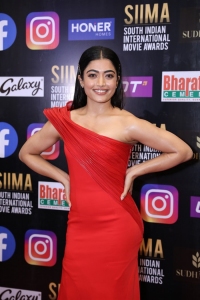 Actress Rashmika Mandanna Pictures @ SIIMA Awards 2021