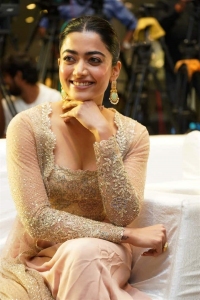 Actress Rashmika Latest Pics @ Pushpa Press Meet