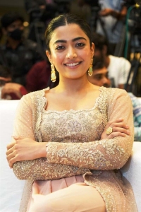 Actress Rashmika Latest Pics @ Pushpa Press Meet