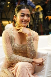 Actress Rashmika Mandanna Latest Pics @ Pushpa Press Meet