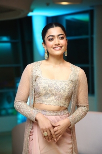 Actress Rashmika Latest Pics @ Pushpa Press Meet