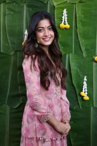 Actress Rashmika Mandanna Cute Pics @ Rainbow Movie Opening