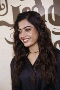 Actress Rashmika Latest Stills @ Sita Ramam Trailer Launch