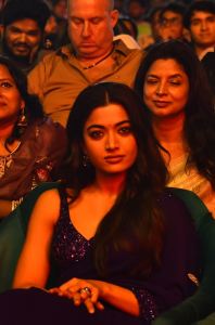 Rashmika Latest Saree Pics @ Pushpa 2 Pre Release