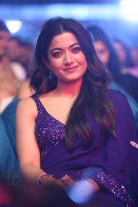 Rashmika Latest Saree Pics @ Pushpa 2 Pre Release