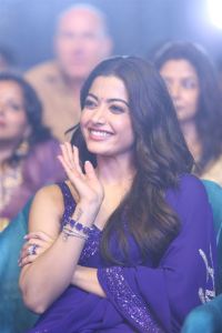 Rashmika Latest Saree Pics @ Pushpa 2 Pre Release