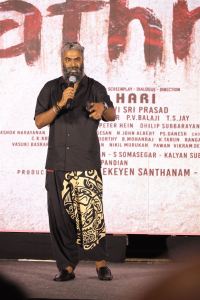 Karthikeyan Santhanam @ Rathnam Movie Press Meet Stills