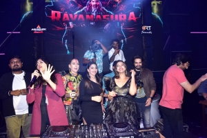 Shanti People, Novlik @ Ravanasura Anthem Song Launch Stills