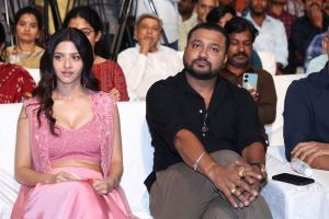 Vedhika, Bobby Simha @ Razakar Movie Pre-Release Event Stills