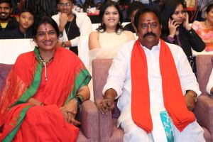 Madhavi Latha, Kamareddy MLA Ramana Reddy, @ Razakar Movie Pre-Release Event Stills