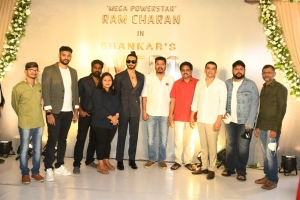 RC15 Shankar Ram Charan Movie Pooja Stills