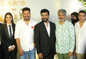 RC15 Shankar Ram Charan Movie Pooja Stills