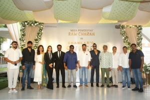 RC15 Shankar Ram Charan Movie Pooja Stills