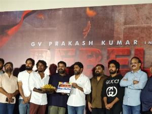GV Prakash's Rebel Movie Launch Stills