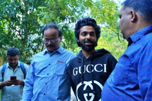 Dhananjayan, GV Prakash, CV Kumar @ Rebel Movie Launch Stills