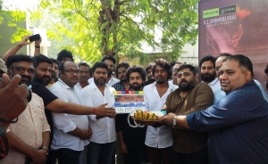 GV Prakash's Rebel Movie Pooja Stills