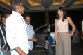 Raghava Lawrence, Deeksha Seth at Rebel Movie Trailer Launch Stills