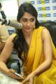 Regina Cassandra Hot in Yellow Saree @ 92.7 BIG FM