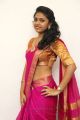 Tamil Actress Manishajith in Silk Saree Stills