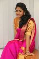 Tamil Actress Manishajith in Silk Saree Stills