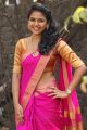 Tamil Actress Manishajith in Silk Saree Stills