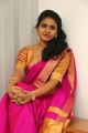 Tamil Actress Manishajith in Silk Saree Stills