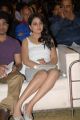 Actress Reshma Hot Legs Pictures in White Sleeveless Dress