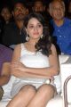 Actress Reshma Hot Legs Pictures in White Sleeveless Dress