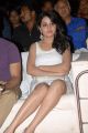 Actress Reshma Hot Legs Pictures in White Sleeveless Dress