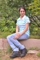 Telugu Actress Reshma Stills in T-Shirt & Jeans